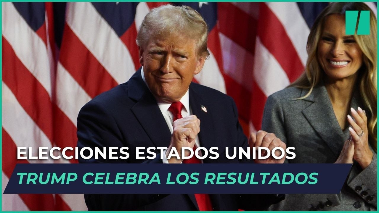 Donald Trump celebra los resultados | ELECCIONES ESTADOS UNIDOS