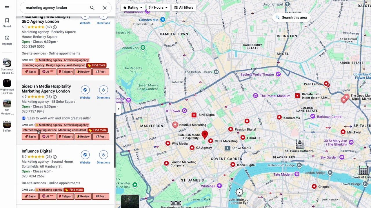 100% Optimise Google Business Profile For A Local Agency