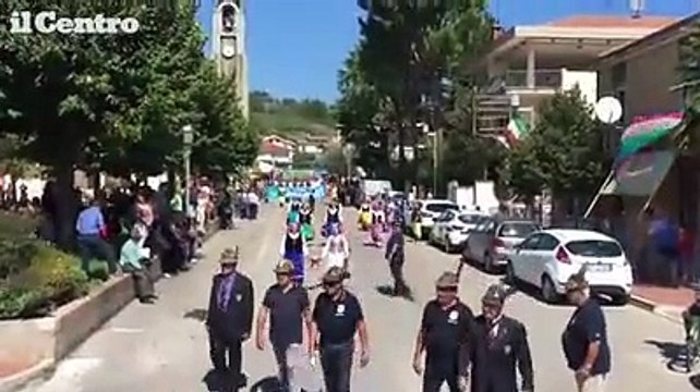 Il raduno degli alpini con Amatrice nel cuore