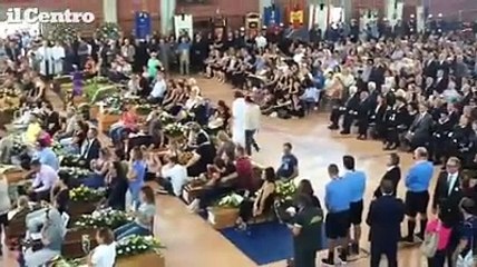 Sisma, l'ex vescovo dell'Aquila celebra i funerali solenni