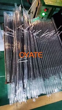 Mass production of 740mm 220v 1200w carbon fiber heat lamps quartz heating lamps