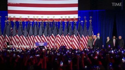 Trump Declares Election Victory in Speech to Supporters