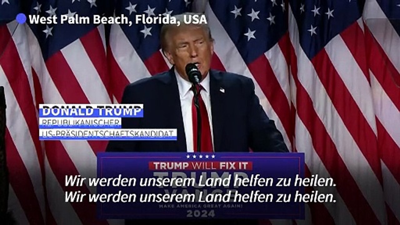 Trump: 'Wir haben Geschichte geschrieben'