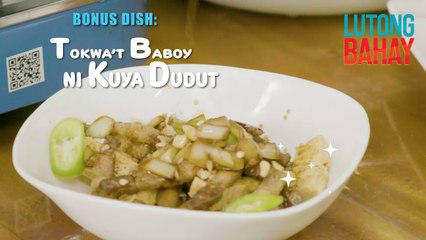 Paano nga ba lutuin ang malutong na tokwa’t baboy ala Kuya Dudut?! | Lutong Bahay