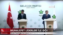 Ekrem İmamoğlu'nun siyasi parti liderleri ile kayyum görüşmeleri