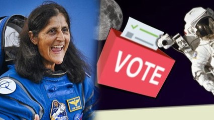 Us Election 2024: Sunita williams And Other Astronauts Cast Votes From Space Full Process
