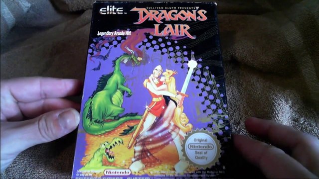 DRAGON'S LAIR (Nintendo NES) ⚔ Seuls les VALEREUX sauront DOMPTER la BÊTE noyée dans cette FANGE