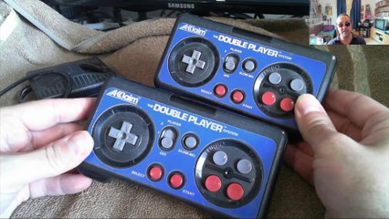 Les manettes ️ INFRAROUGE  Acclaim DOUBLE PLAYER pour la Nintendo NES