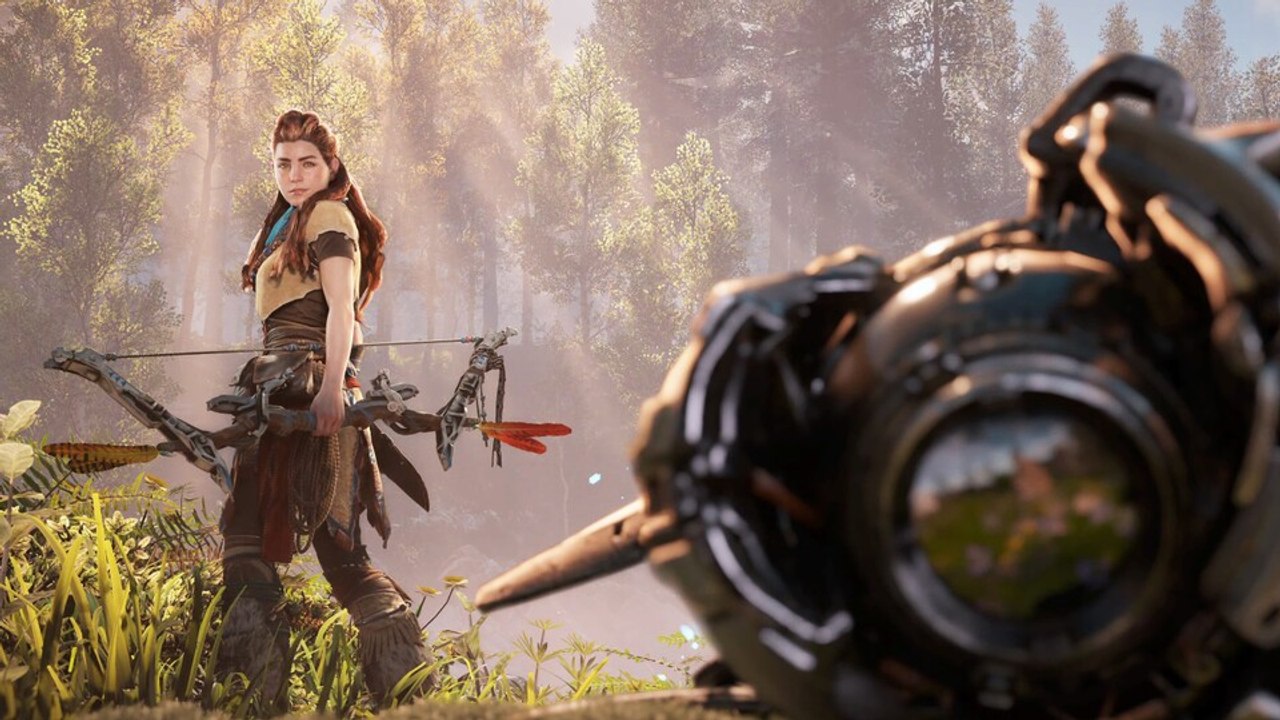 Horizon zero dawn: 5 minuten gameplay aus dem schicken remaster