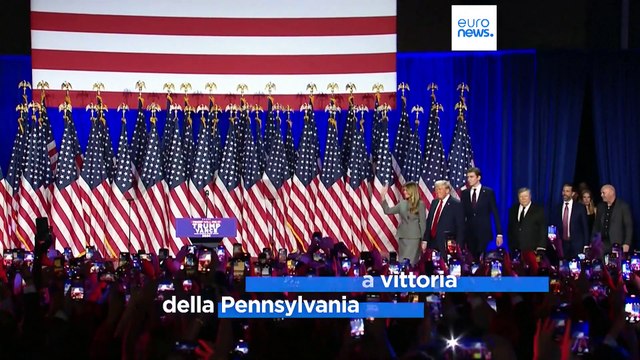 Donald Trump rivendica la vittoria elettorale statunitense: Abbiamo fatto la storia