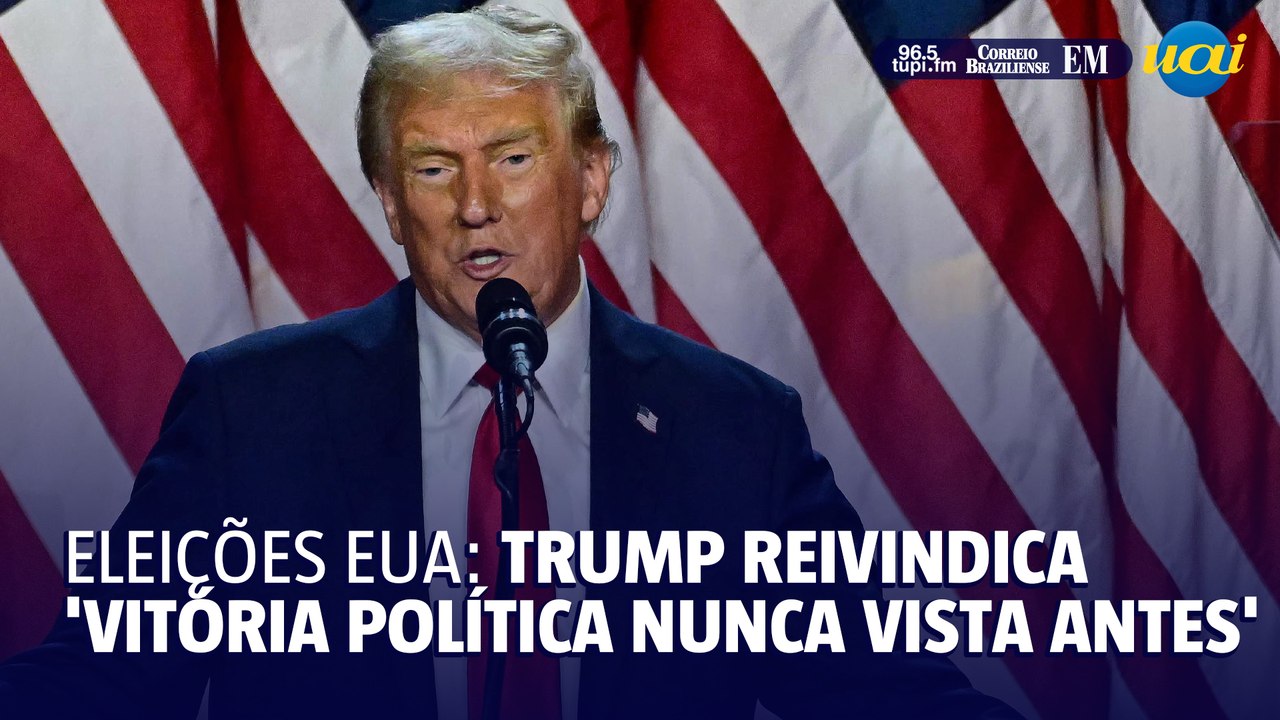 Trump reivindica "vitória política nunca vista antes" nos EUA