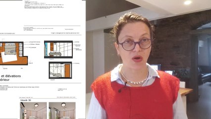 Projet 3D : une petite chambre adulte avec un dressing discret