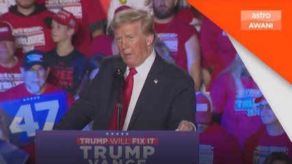 AS Memilih: Donald Trump kini mendahului dengan 266 undi elektoral