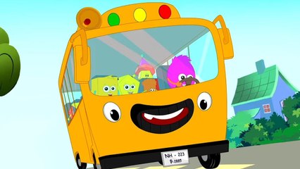 Wheels On The Bus, Street Vehicles and Fun Ride with Mr. Shapes