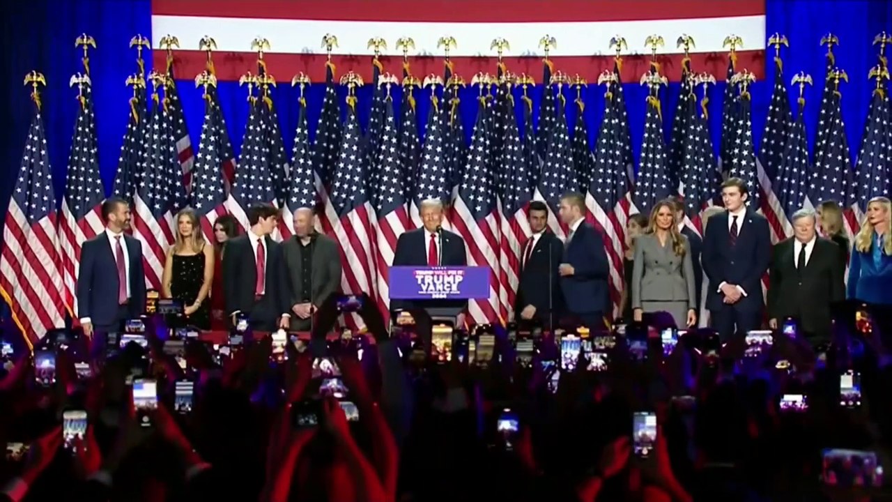 Donald Trump: "Es una victoria política que no se había visto antes"