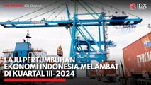 Laju Pertumbuhan Ekonomi Indonesia Melambat di Kuartal III-2024