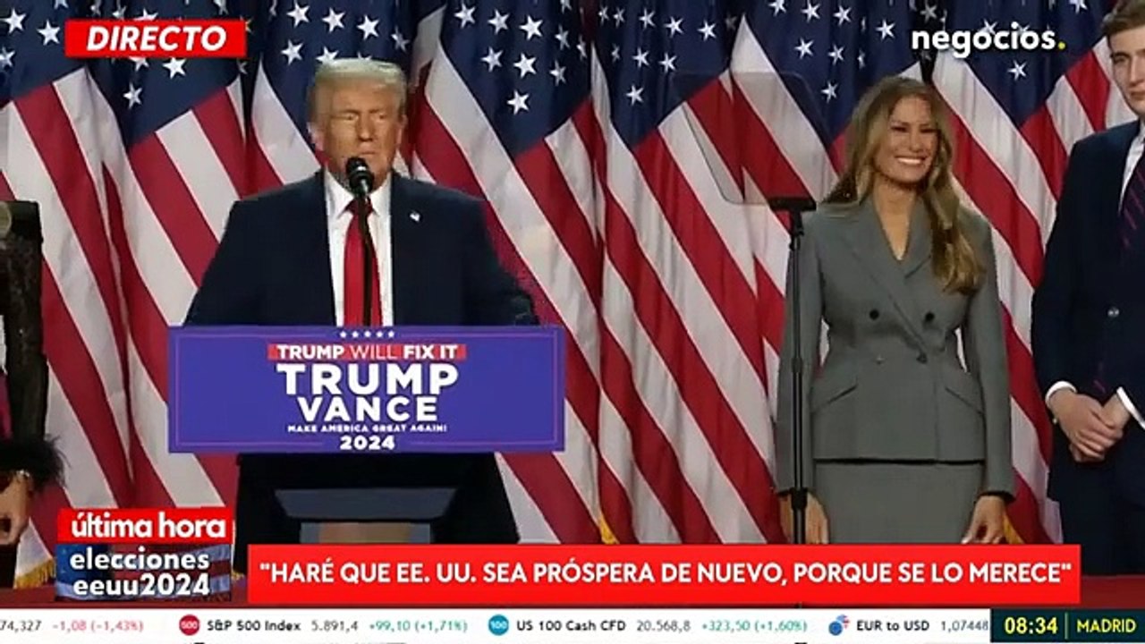 Discurso de vencedor de Trump