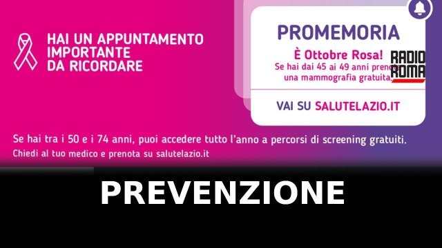 Tumori al seno, nel Lazio vanno potenziati prevenzione e screening