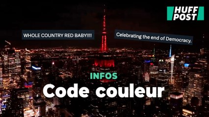 Comment l’Empire State Building a donné les résultats dans les swing states