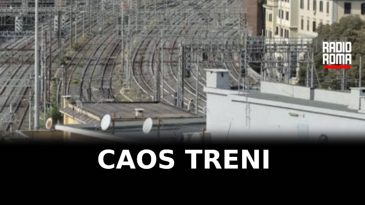 Caos treni a Roma, guasto a rete elettrica