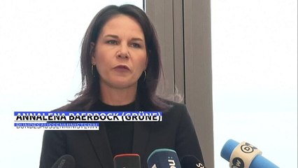 Baerbock: "Frieden in der Ukraine nur mit den USA"