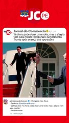 ‘O choro pode durar uma noite, mas a alegria vem pela manhã’: Bolsonaro cumprimenta Trump após avanço das apurações