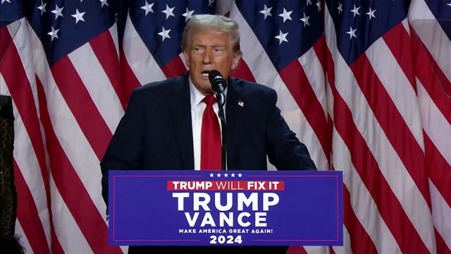 Présidentielle américaine : Donald Trump revendique « une victoire politique jamais vue »