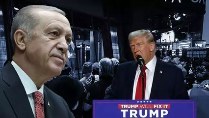 Cumhurbaşkanı Erdoğan'dan Trump'a tebrik