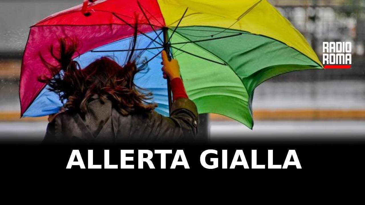 Video Maltempo, Lazio in allerta gialla fino a domani