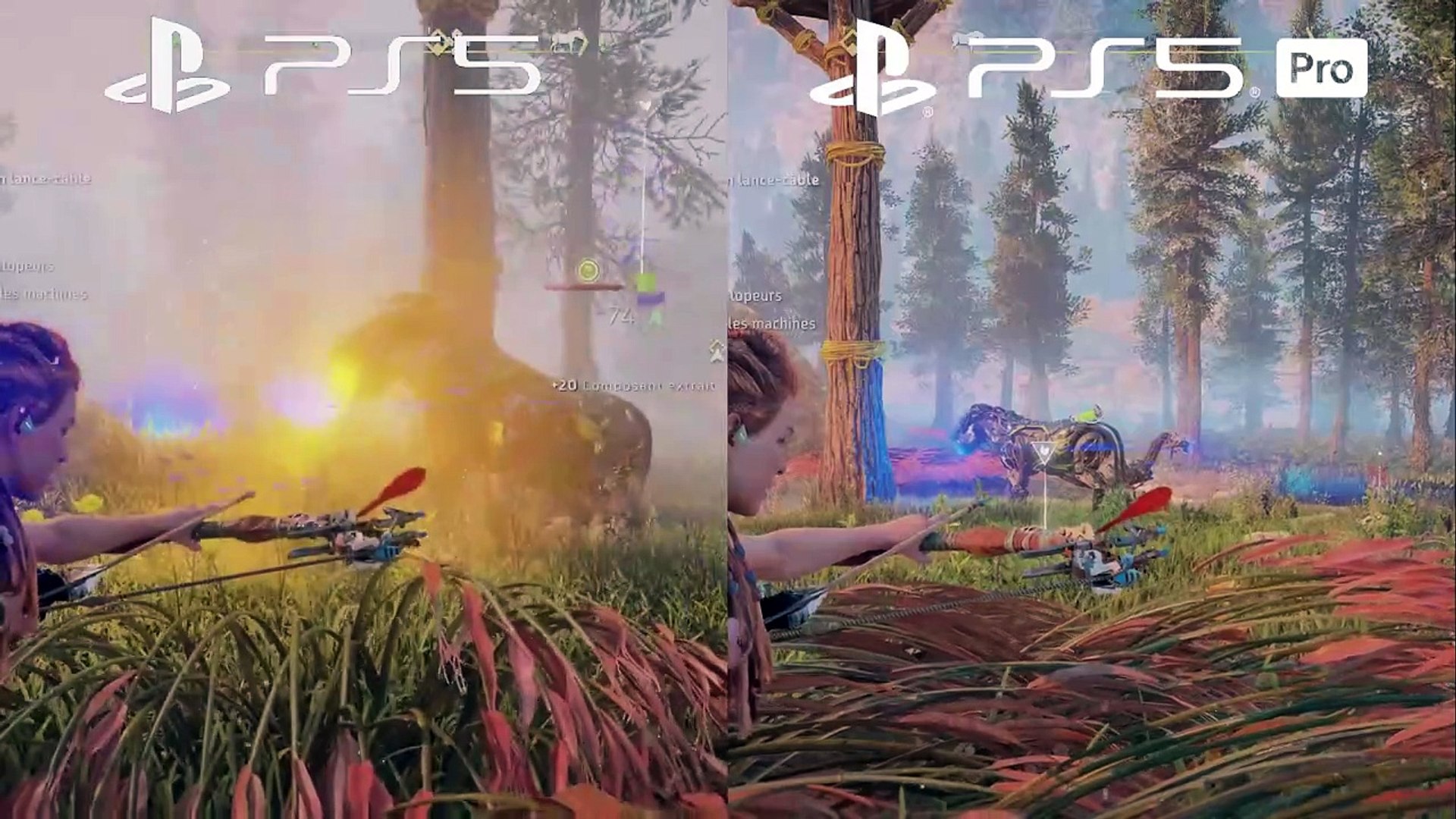 ⁣Horizon Zero Dawn Remastered - PS5 vs PS5 Pro