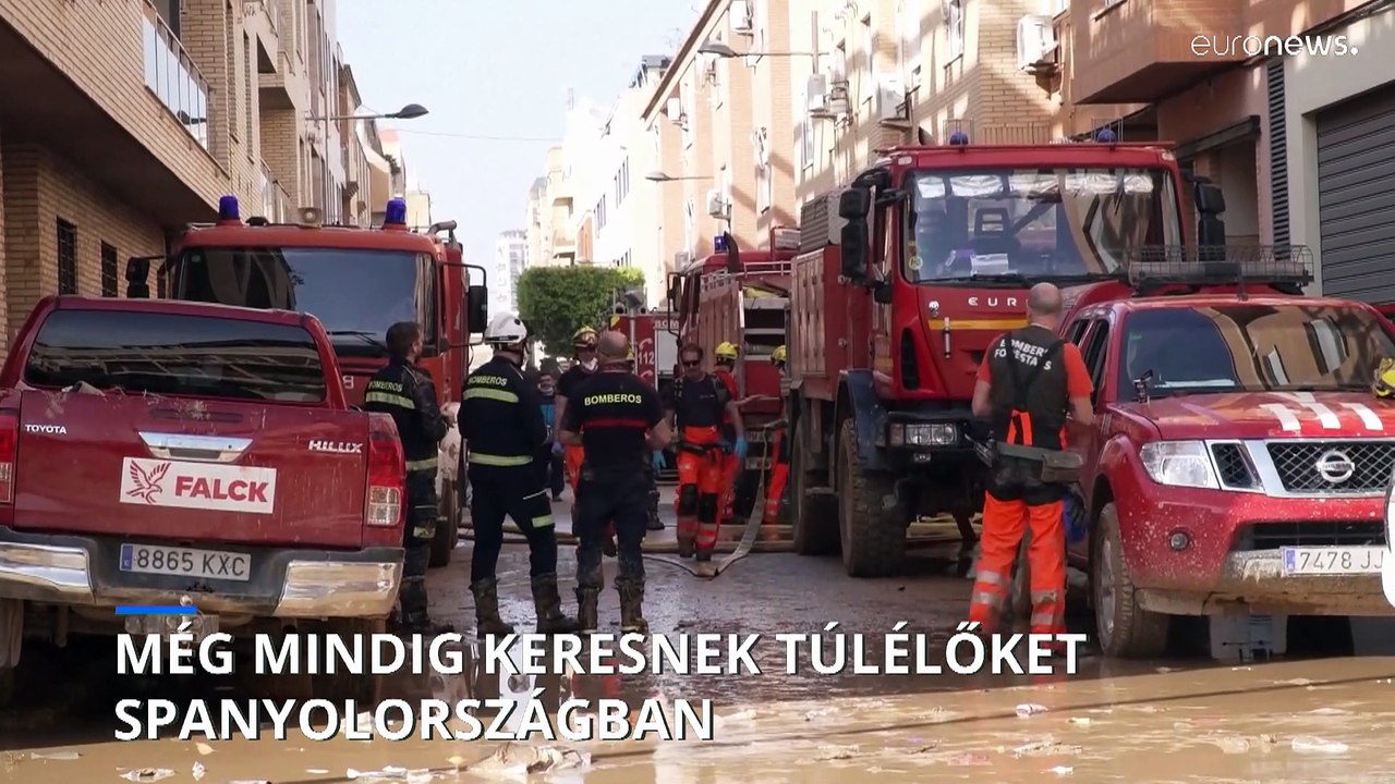 Több mint kétszáz ember halt meg eddig a spanyolországi árvizek miatt