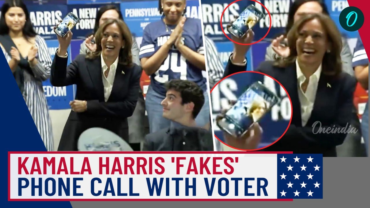 Did Kamala Make Fake Calls? Harris' Dramatic Vi...