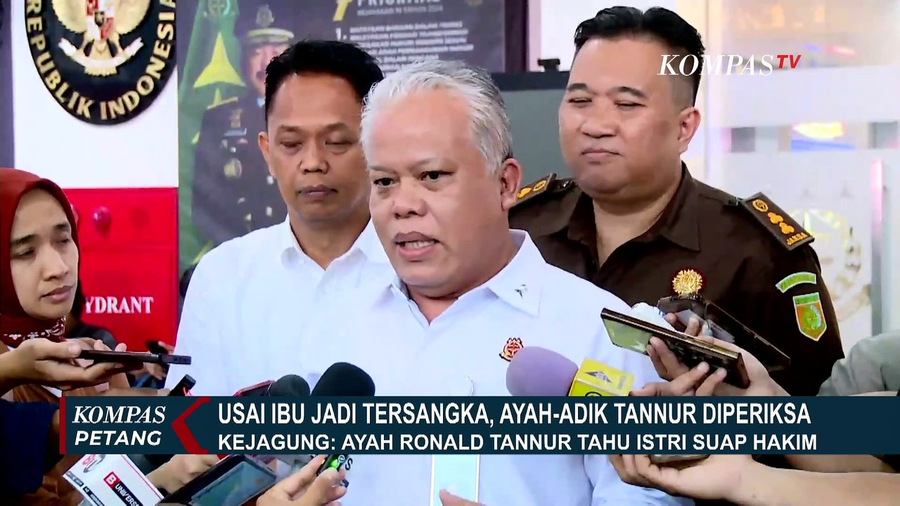 Usai Ibu Jadi Tersangka Suap Hakim PN Surabaya, Kejagung Dalami Peran Ayah Ronald Tannur