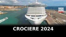 Civitavecchia, crociere 2024 da record