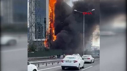 Bahçelievler'de özel okulda yangın