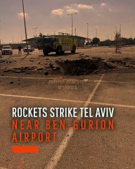 Rockets Strike Tel Aviv, Near Ben-Gurion Airport