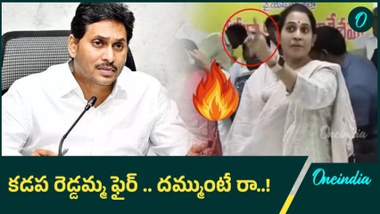 దమ్ముంటే నీ పేపర్లో రాయి | Madhavi Reddy Vs YS Jagan | Kadapa | Oneindia Telugu
