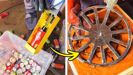 Turn Scrap Aluminum into Art! From Old Car Rims to Shiny Phone Cases