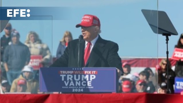 Trump gana terreno entre los votantes latinos del muro azul además de en Texas y Florida