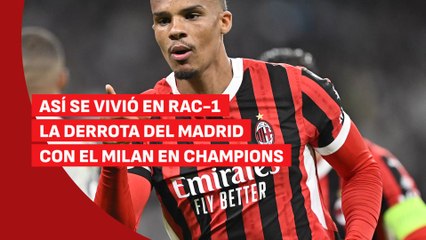 La reacción en Rac-1 a la derrota del Madrid frente al Milan