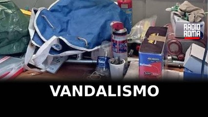 Sede Protezione Civile di Settebagni depredata da vandali