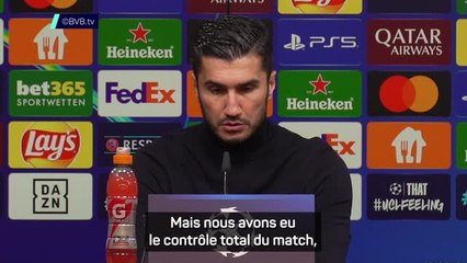 Dortmund - Sahin : "Une victoire méritée"