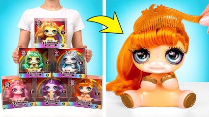 Jeu complet de poupées Poopsie QT Unboxing