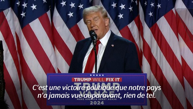 Elections américaines : pour Trump, une victoire politique jamais vue