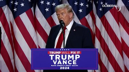 URGENTE: Trump reivindica ‘vitória política nunca vista antes’ nos Estados Unidos