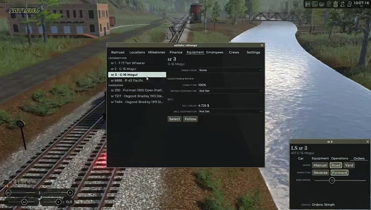 Bereit für den Wagontausch. | Railroader | Ep. 62
