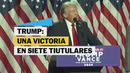El discurso de Trump en siete titulares