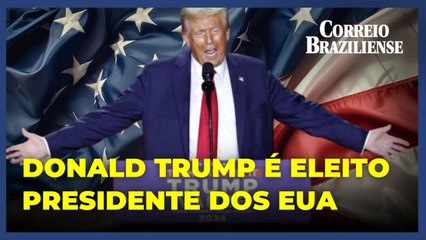 Trump é eleito presidente dos EUA, mostram projeções