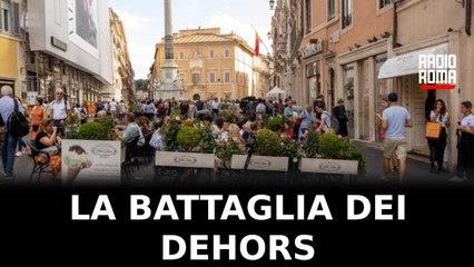 La battaglia dei dehors a Roma