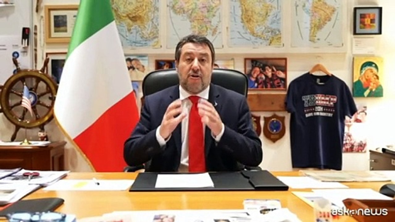 Usa2024, Salvini: "Vittoria storica, buon lavoro presidente Trump"